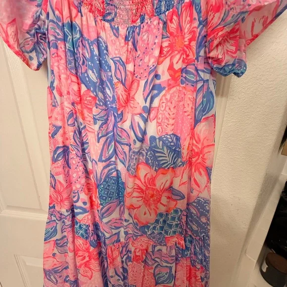 love maxi dresses Colorful Print Maxi Dress